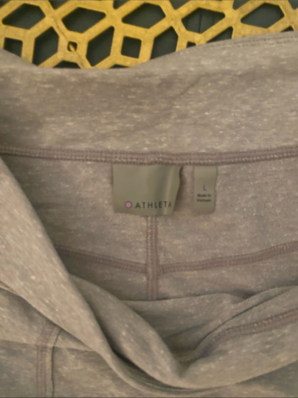 Athleta Heather Gray Scoop Neck Pullover Sweater